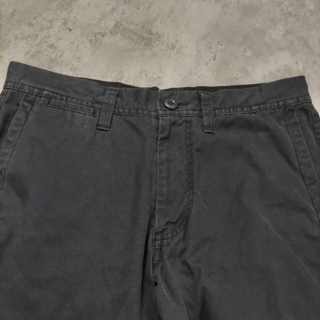 Uniqlo Black Pants Plain Simple No Stretch Pants