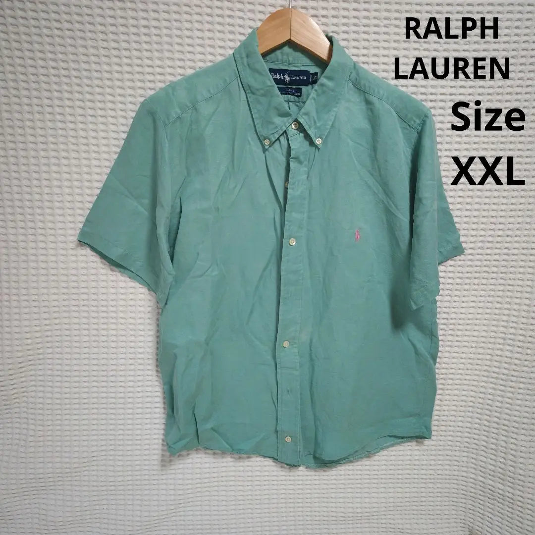 [Popular☆RALPH LAUREN] Pony verde unisex talla XXL