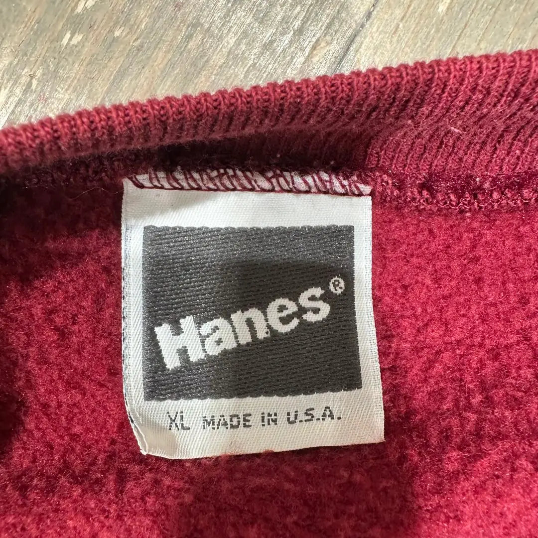 [Free Shipping] USA used clothing Made in USA Hanes Plain sweatshirt