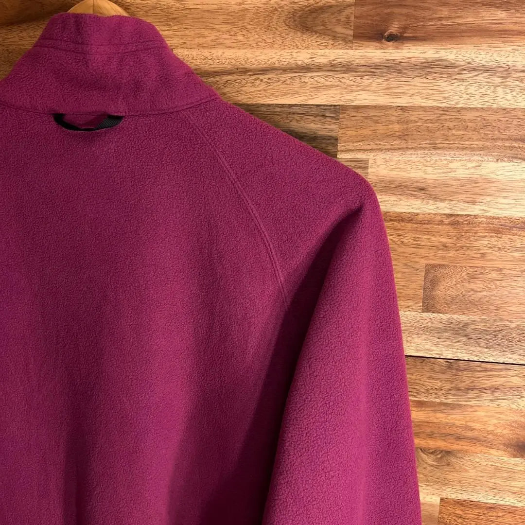 [G28] The North Face Fleece Jacket Full Zip Purple M