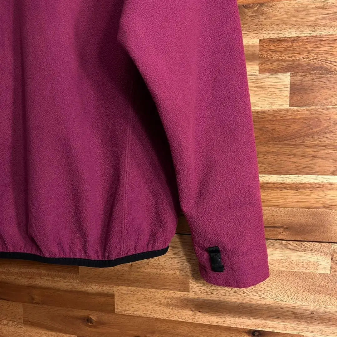 [G28] The North Face Fleece Jacket Full Zip Purple M