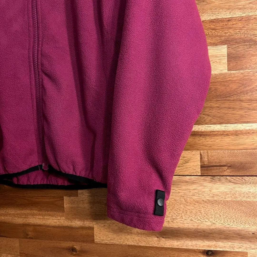 [G28] The North Face Fleece Jacket Full Zip Purple M