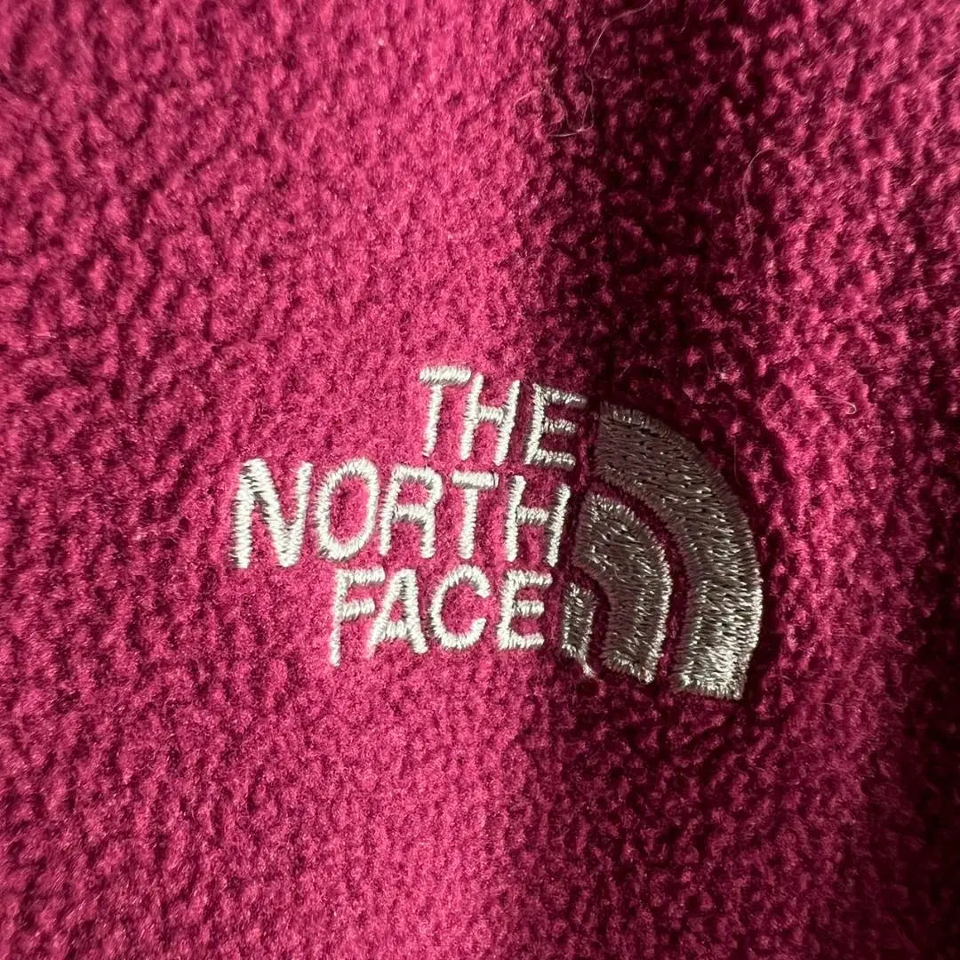 [G28] The North Face Fleece Jacket Full Zip Purple M