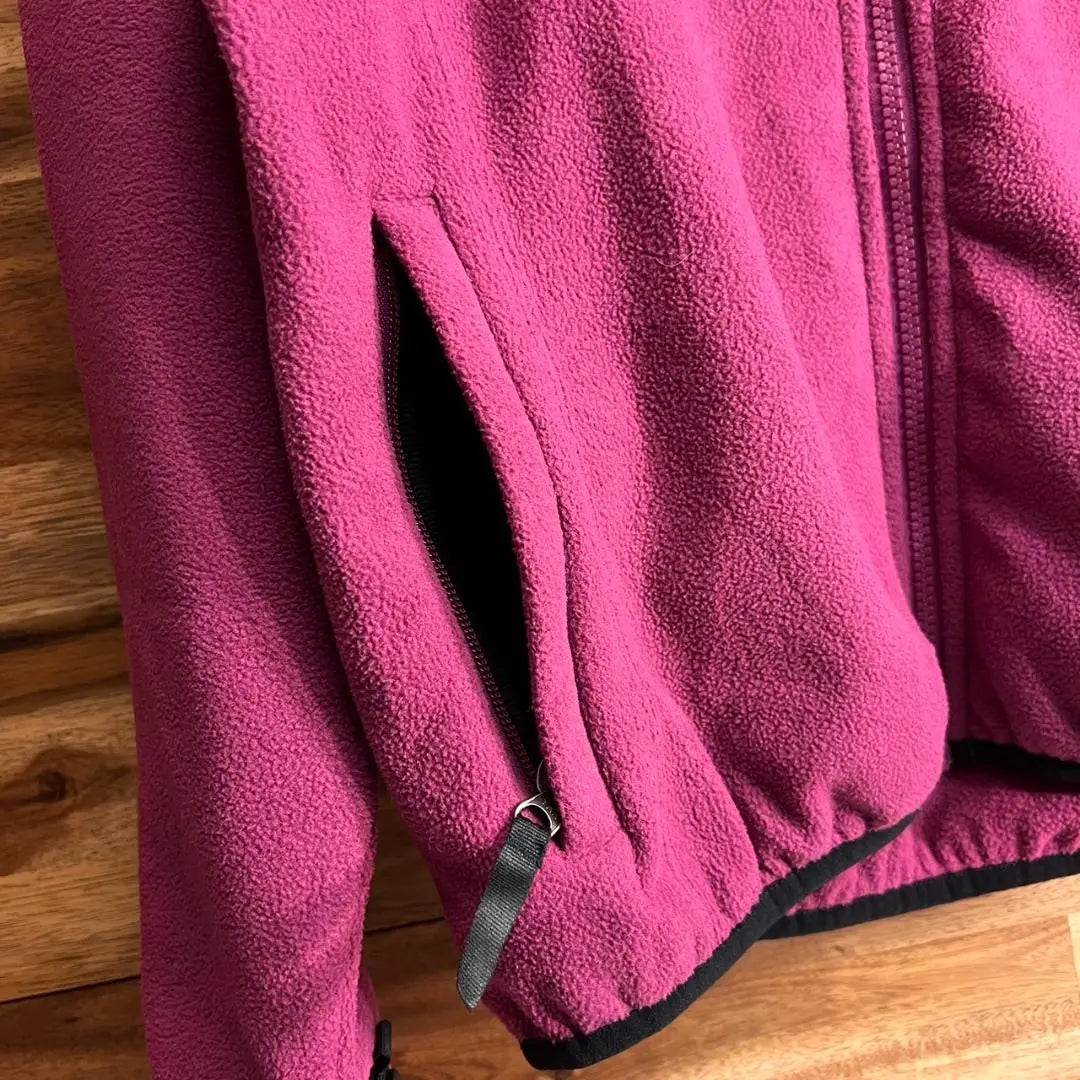 [G28] The North Face Fleece Jacket Full Zip Purple M