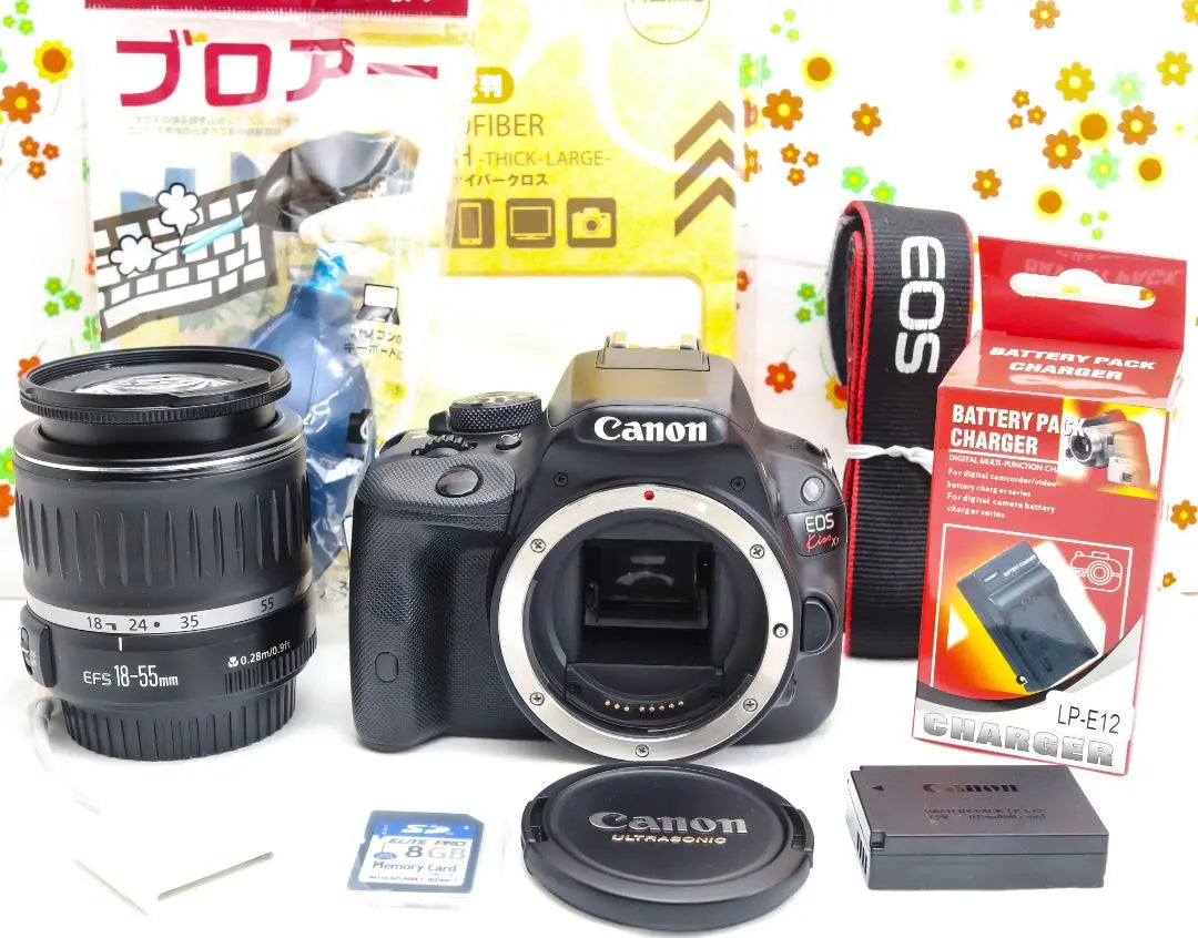 Canon EOS Kiss X7 ☆ Transferencia de teléfono inteligente ☆ Ultrapequeño ☆ SLR | Canon EOS Kiss X7☆スマホ転送☆超小型☆間違いない一眼レフ