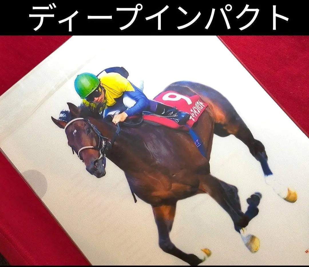 ①◆ Horse Racing JRA◆ Deep Impact◆ Clear File◆ 3-disc set◆