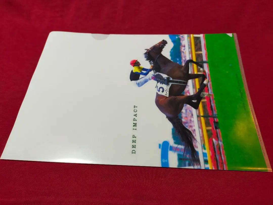 ①◆ Horse Racing JRA◆ Deep Impact◆ Clear File◆ 3-disc set◆