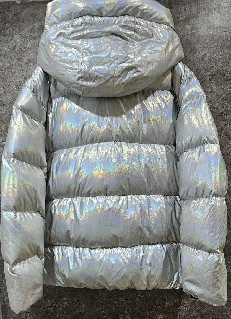 [Beautiful goods] Discovery down jacket Silver Silver genuine