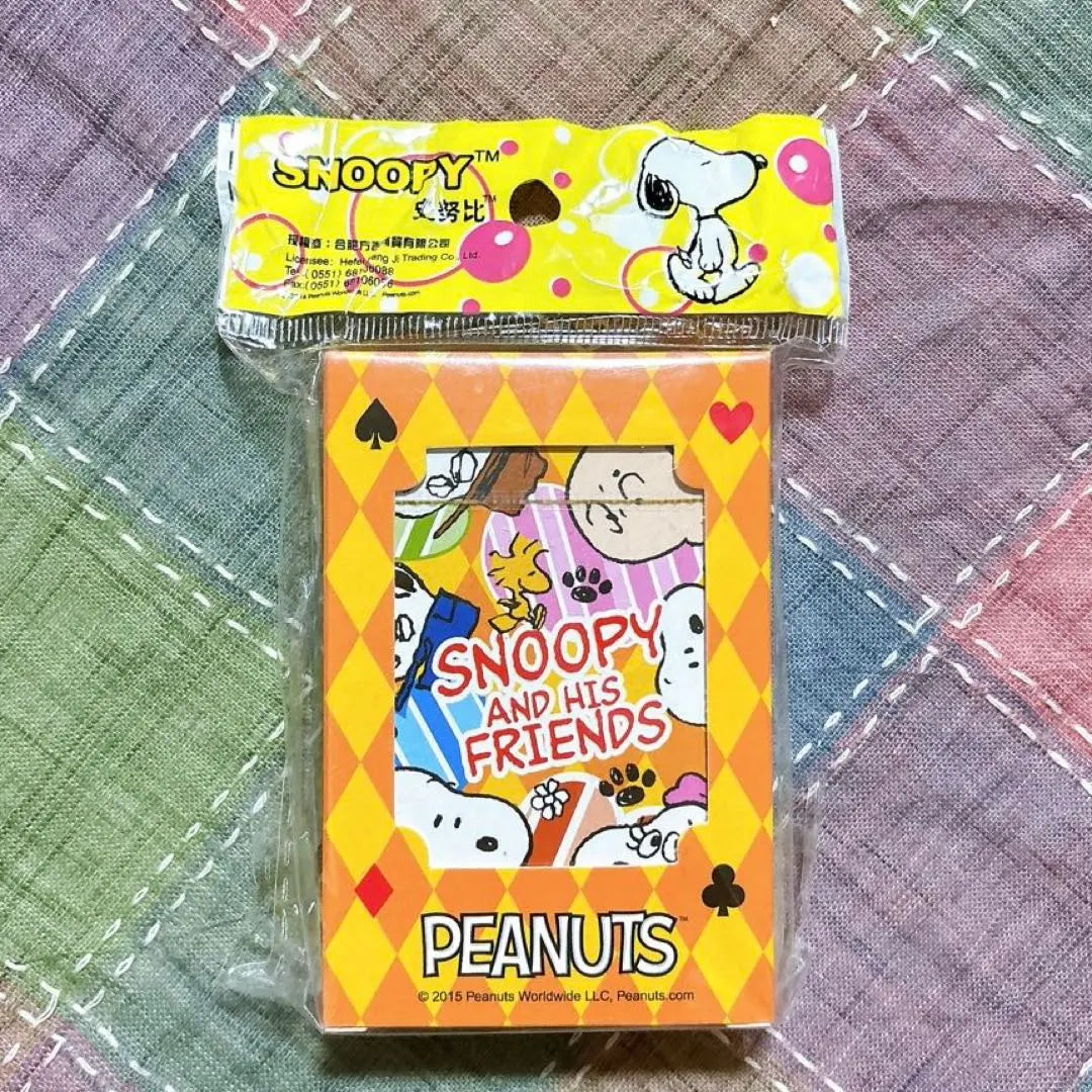 Snoopy PEANUTS Playing Cards New, Made of Paper