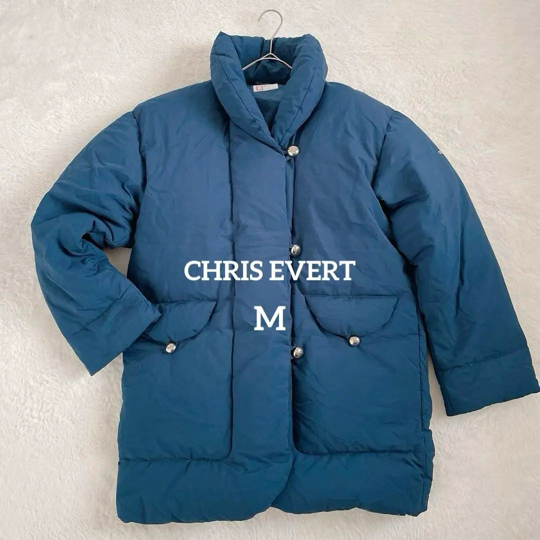 Chaqueta de plumón Chris Evert Talla M Grande Ligera Alta calidad | クリスエバート ダウンジャケット Mサイズ 大きめ 軽量 高品質