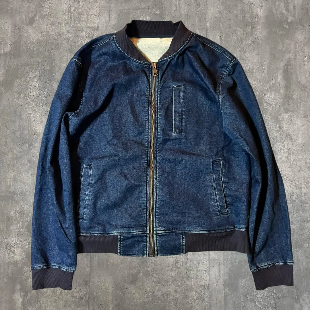 Vintage Design Denim Blouson Ma-1 Second-hand clothing