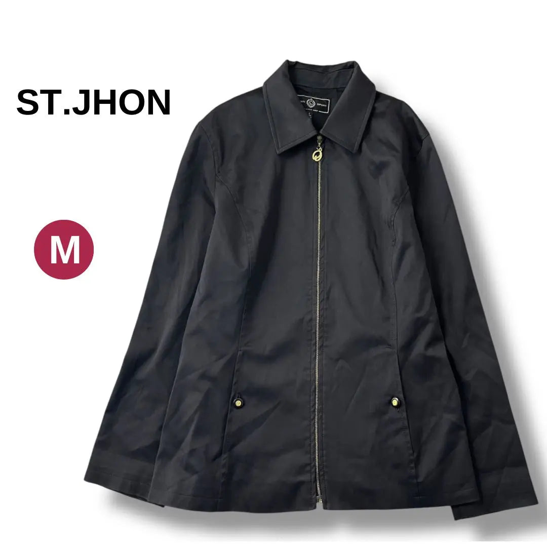 Made in USA High-class ST.JHON sports jacket, M equivalent, black