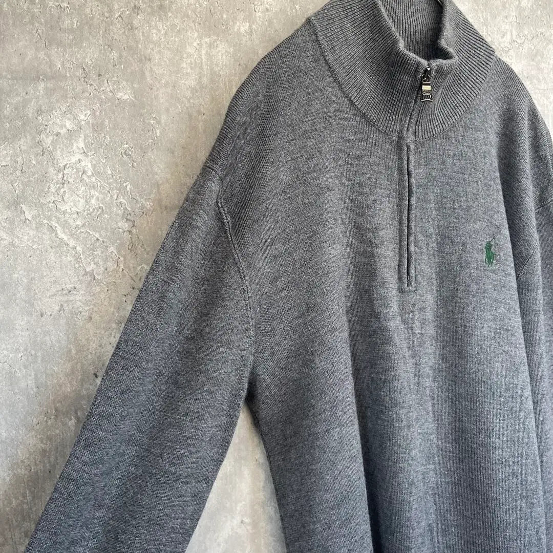 [Condition ◯] Polo Ralph Lauren half zip sweatshirt old clothes