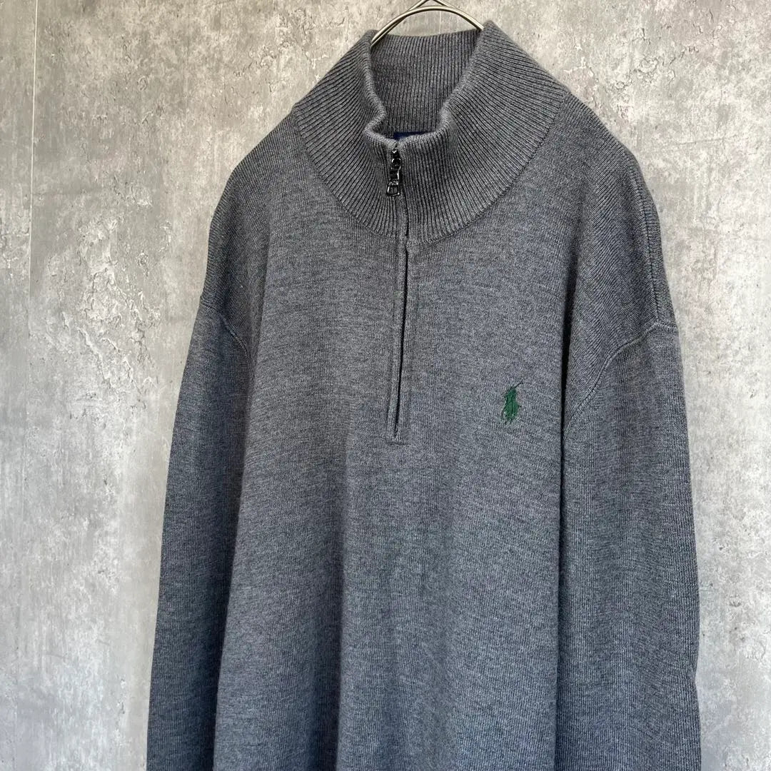 [Condition ◯] Polo Ralph Lauren half zip sweatshirt old clothes