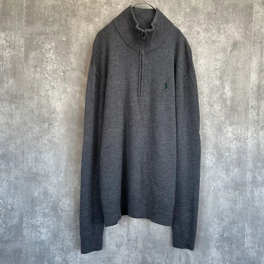 [Condition ◯] Polo Ralph Lauren half zip sweatshirt old clothes