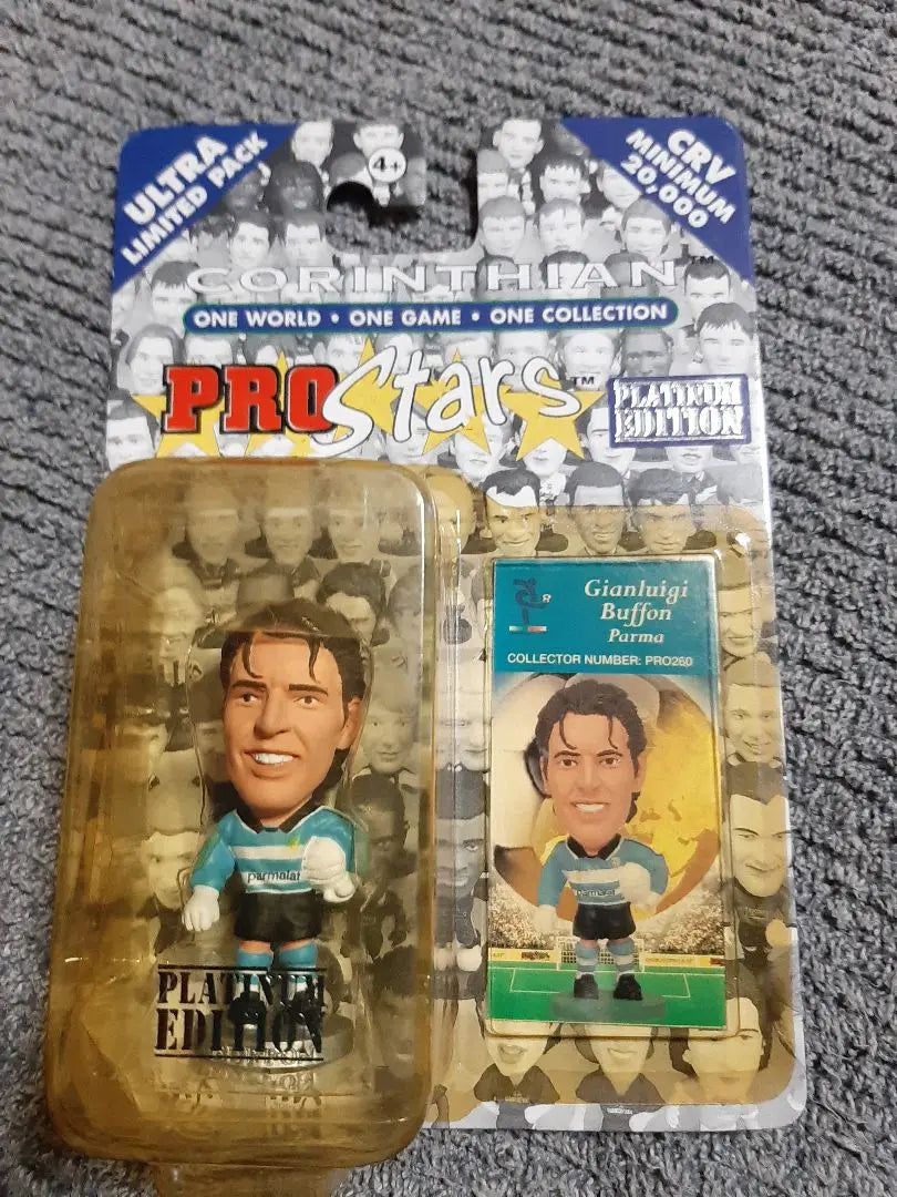 Personajes superraros de 360 ​​grados en todo el mundo, limitados a Corinthian Prostars Platinum Buffon