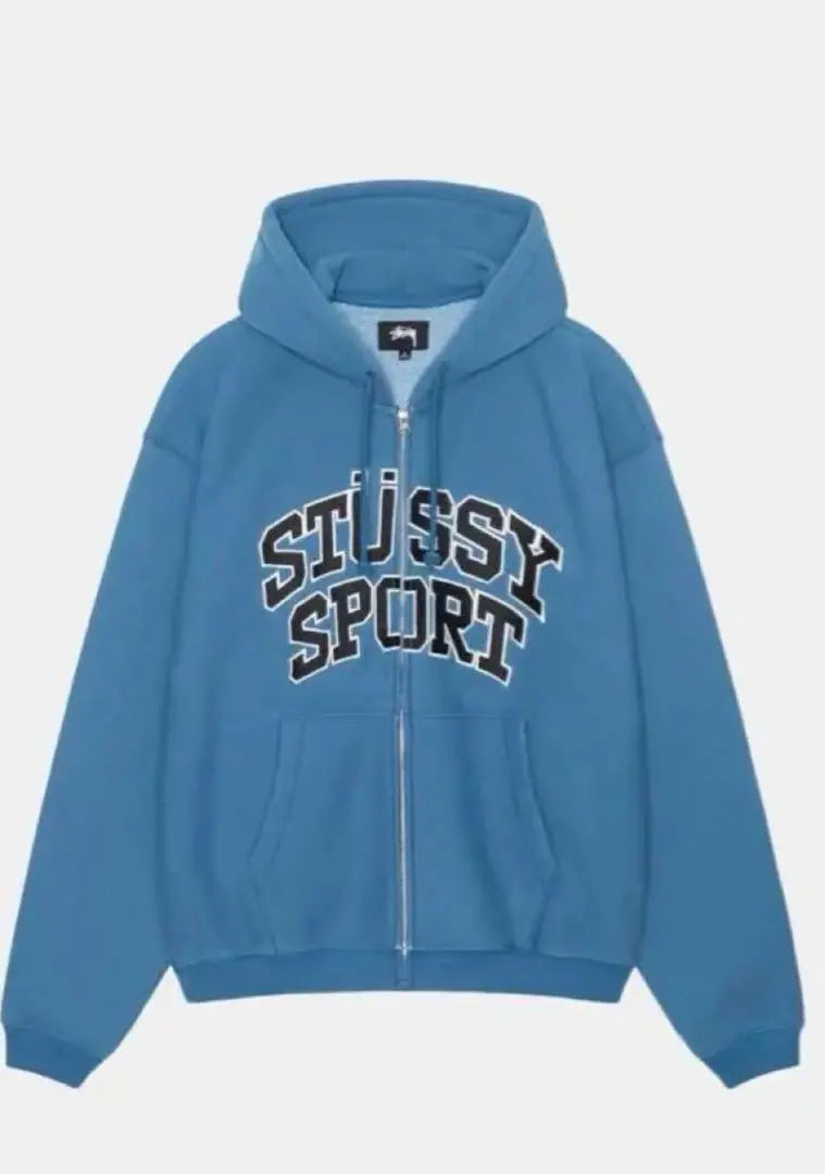 stussy zip hoodie size M