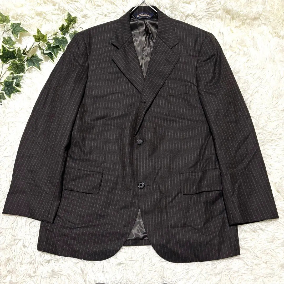 Brooks Brothers Tailored Jacket Pinstripe Wool