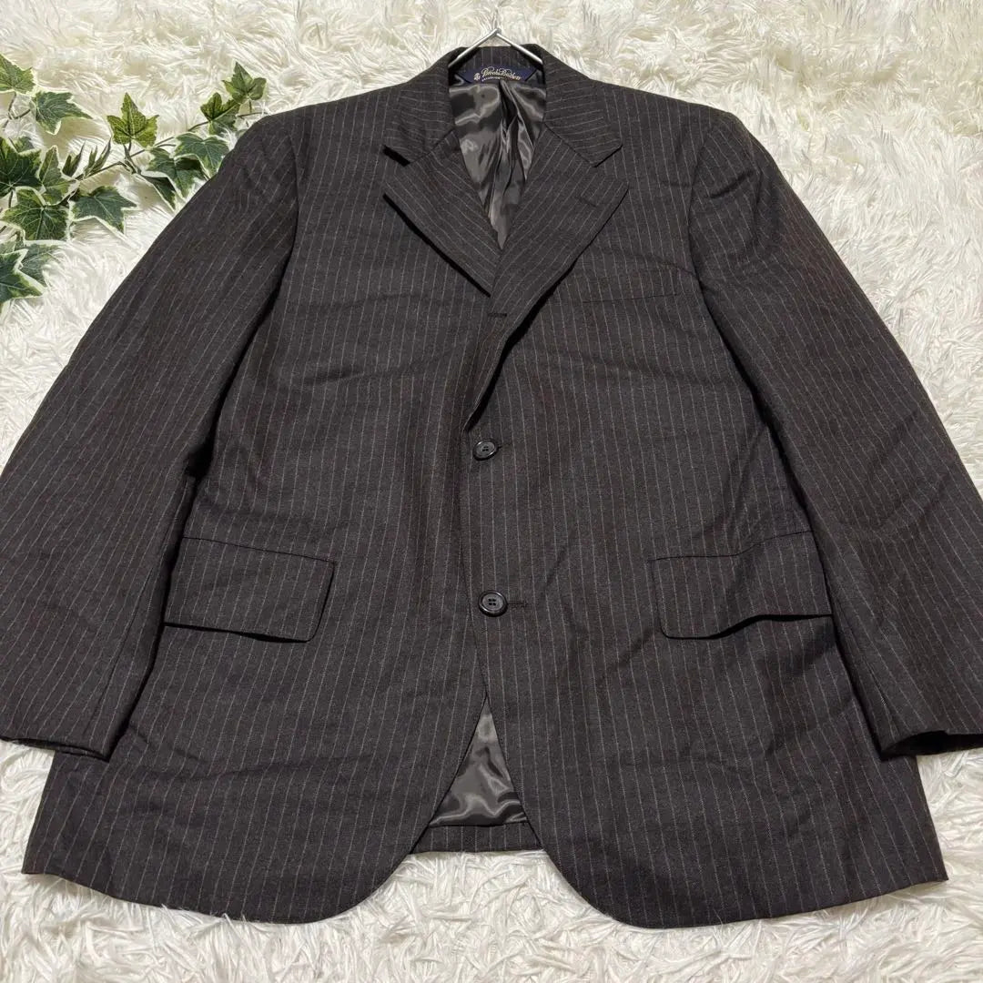 Brooks Brothers Tailored Jacket Pinstripe Wool