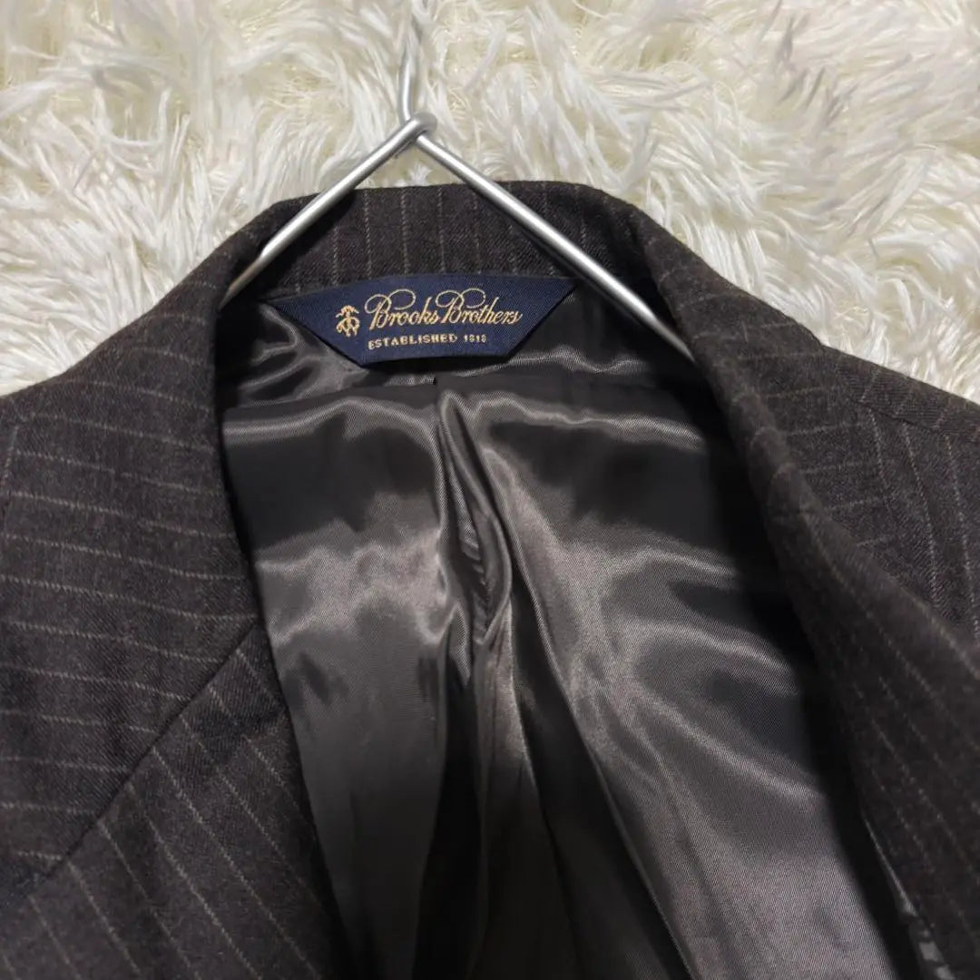 Brooks Brothers Tailored Jacket Pinstripe Wool