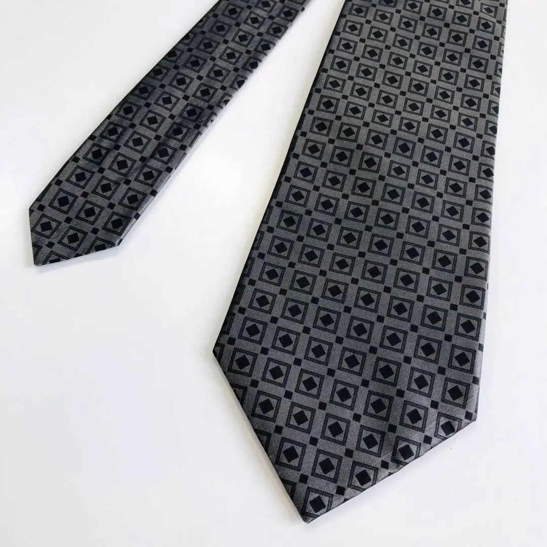 Paul Smith Tie Dot Pattern Gray