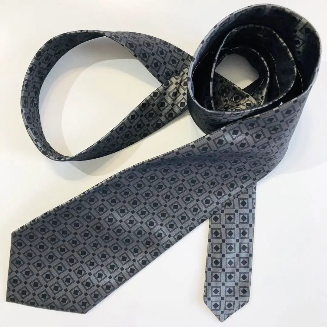 Paul Smith Tie Dot Pattern Gray