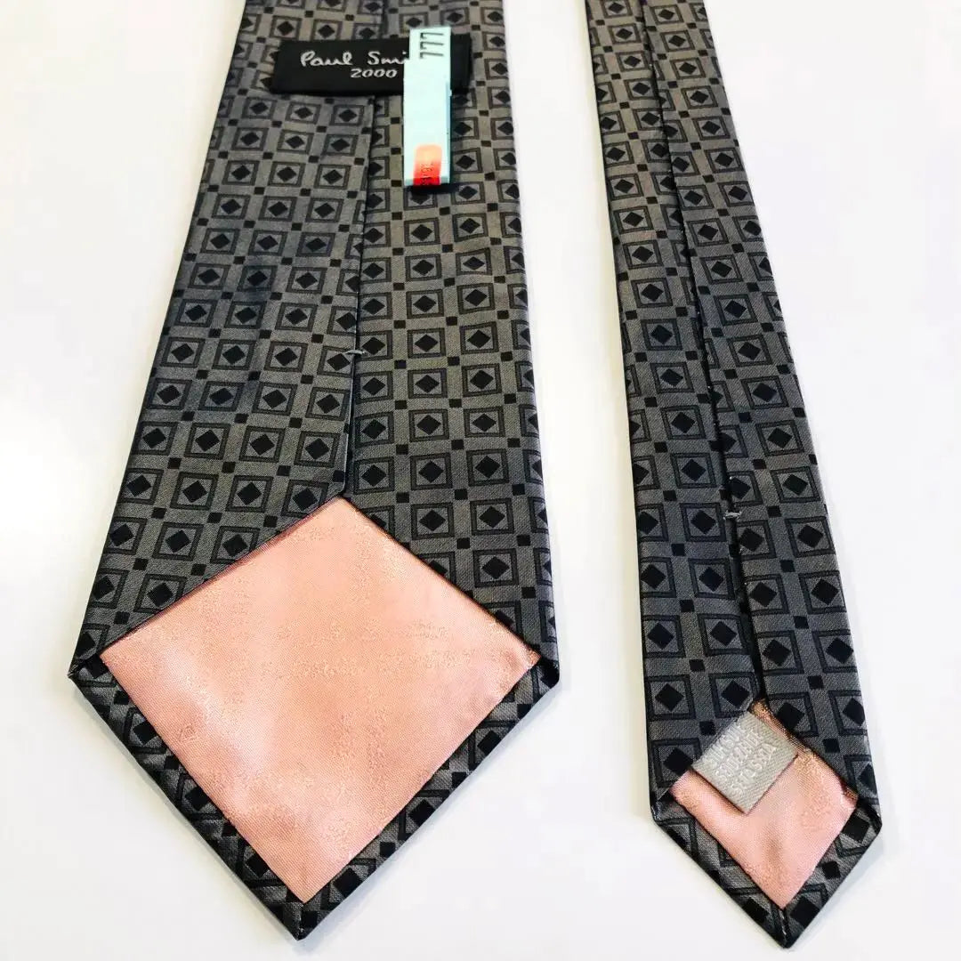 Paul Smith Tie Dot Pattern Gray