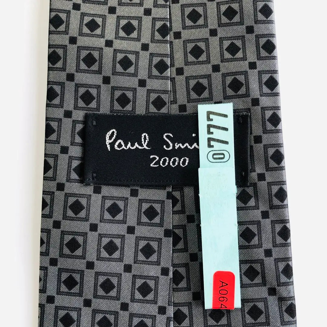 Paul Smith Tie Dot Pattern Gray