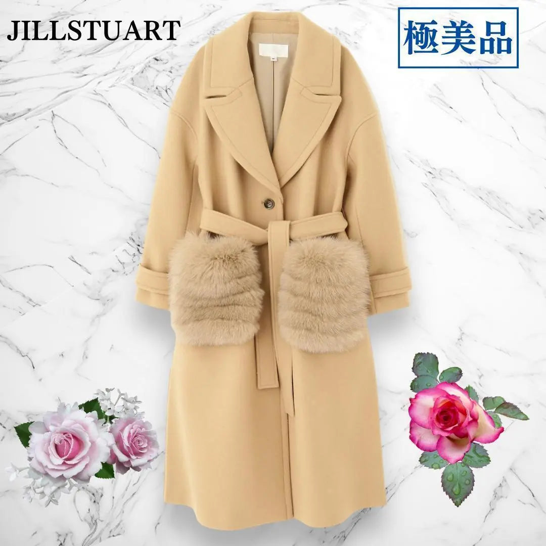 ✨Agotado Abrigo Marino Jill STUART Beige S