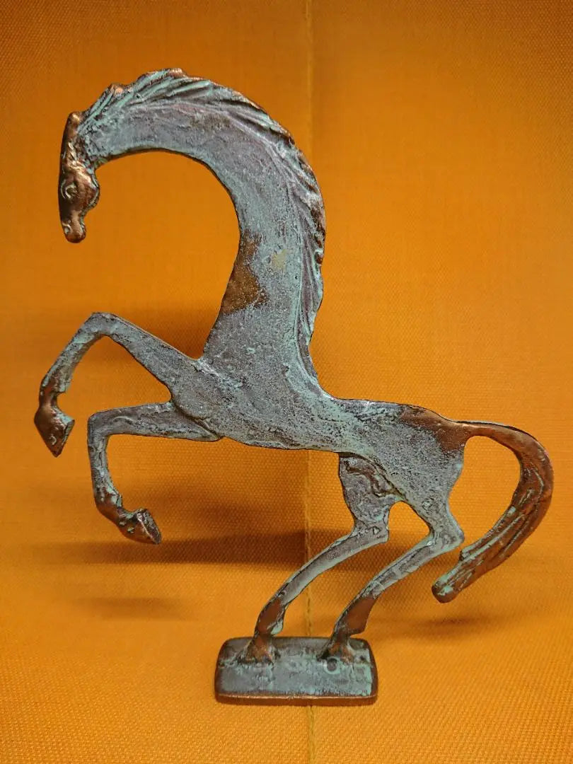 [Good condition] Horse, Copper, Europe, Ornament, Interior, Crafts, Artwork, A2570