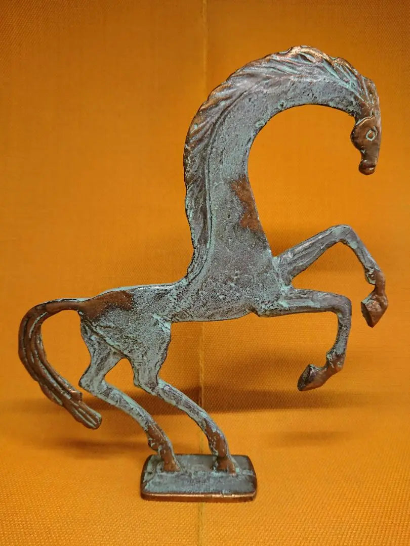 [Buen estado] Caballo, Cobre, Europa, Adorno, Interior, Artesanía, Obra de arte, A2570