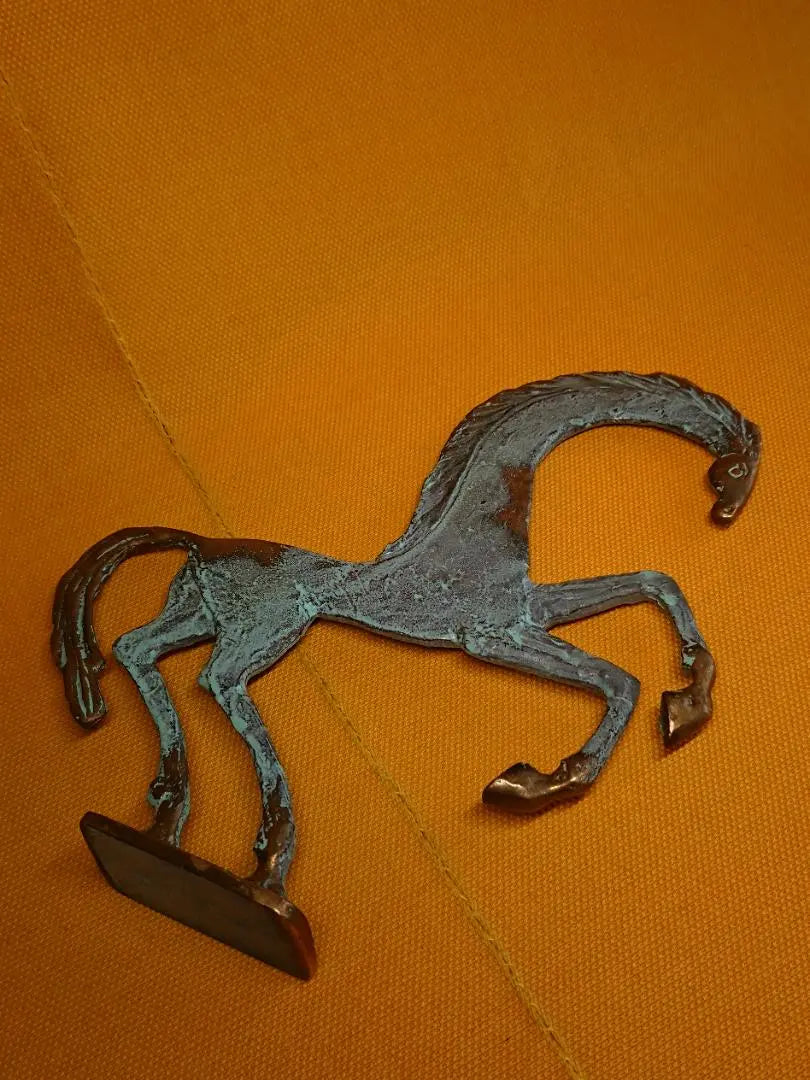 [Good condition] Horse, Copper, Europe, Ornament, Interior, Crafts, Artwork, A2570