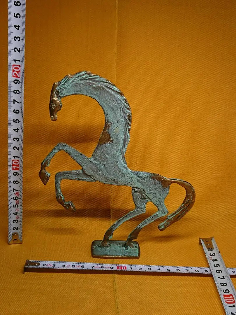 [Good condition] Horse, Copper, Europe, Ornament, Interior, Crafts, Artwork, A2570