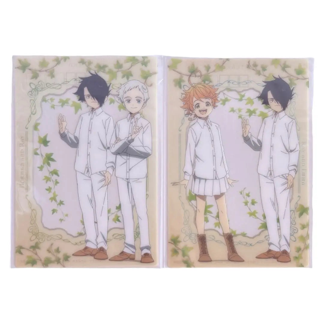 ⭐️The Promised Neverland Clear Postcard Ray Norman Emma