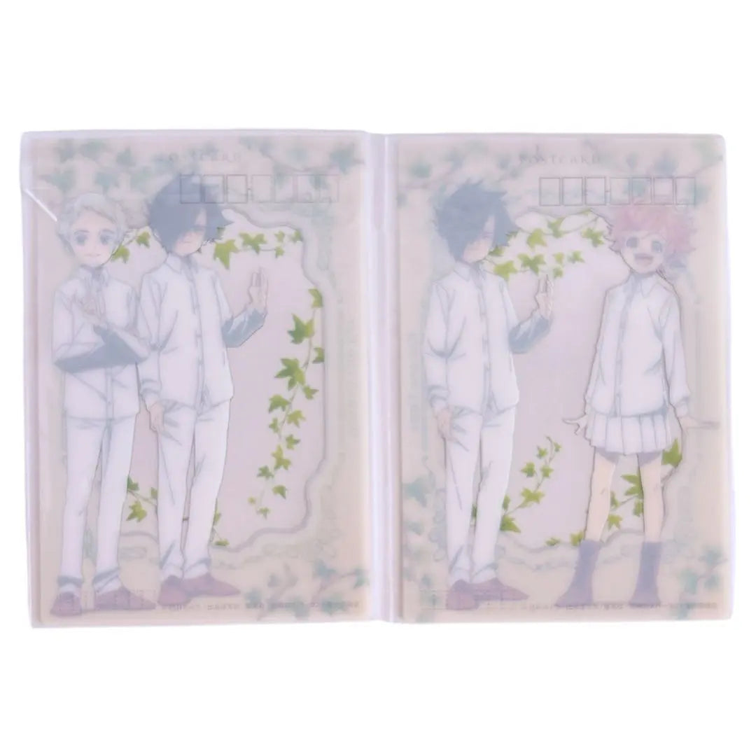 ⭐️The Promised Neverland Clear Postcard Ray Norman Emma