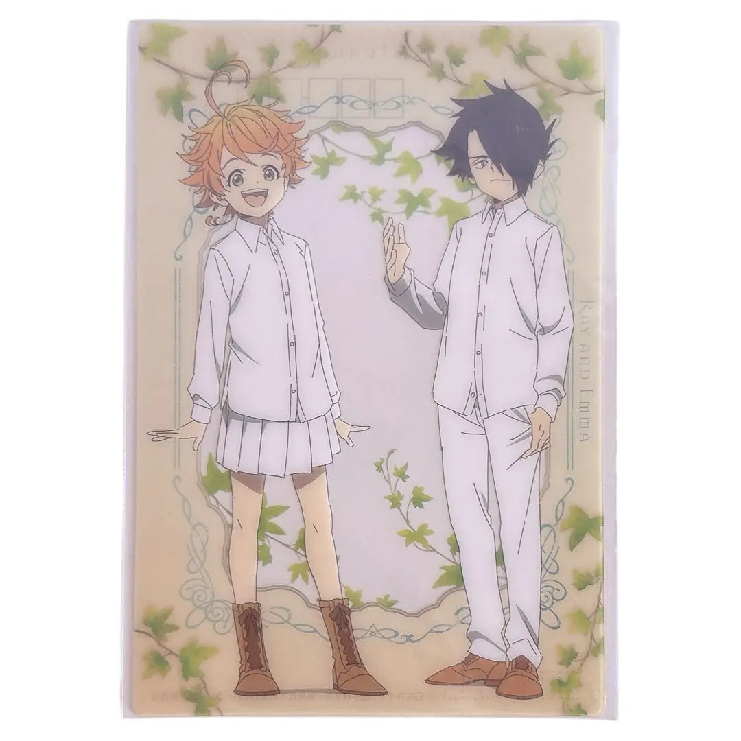 ⭐️The Promised Neverland Clear Postcard Ray Norman Emma