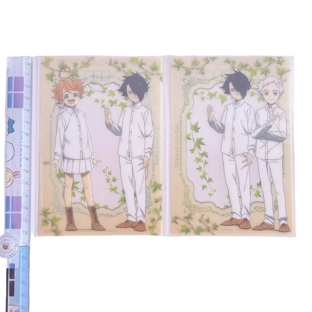 ⭐️The Promised Neverland Clear Postcard Ray Norman Emma