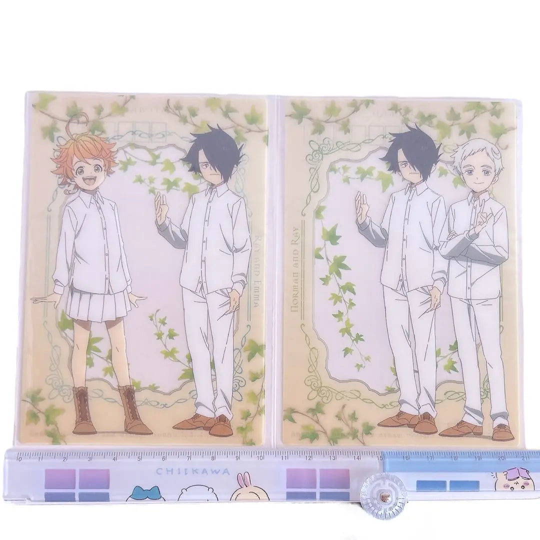 ⭐️The Promised Neverland Clear Postcard Ray Norman Emma