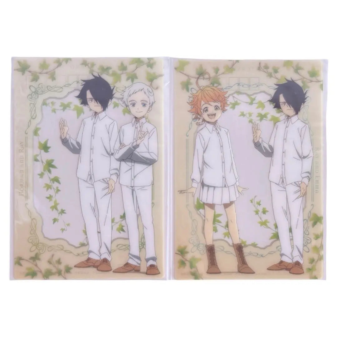 ⭐️The Promised Neverland Clear Postcard Ray Norman Emma