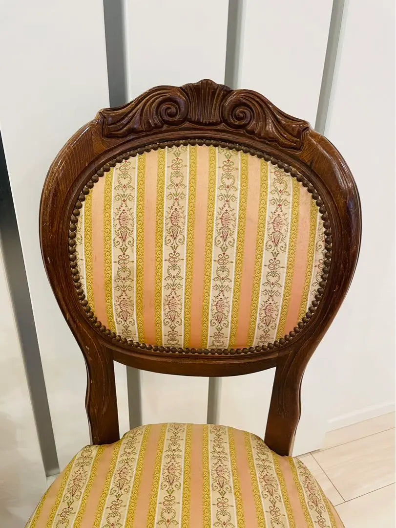 Antique chair Rococo Morning Gothic Dining Chair | 送料込み　アンティーク　椅子　ロココ朝　ゴシック　ダイニングチェア