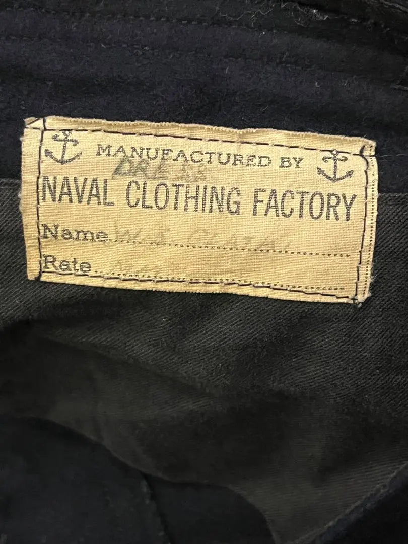 Reasonable US NAVY 40s Wool Sailor Pants Error Product American Casual