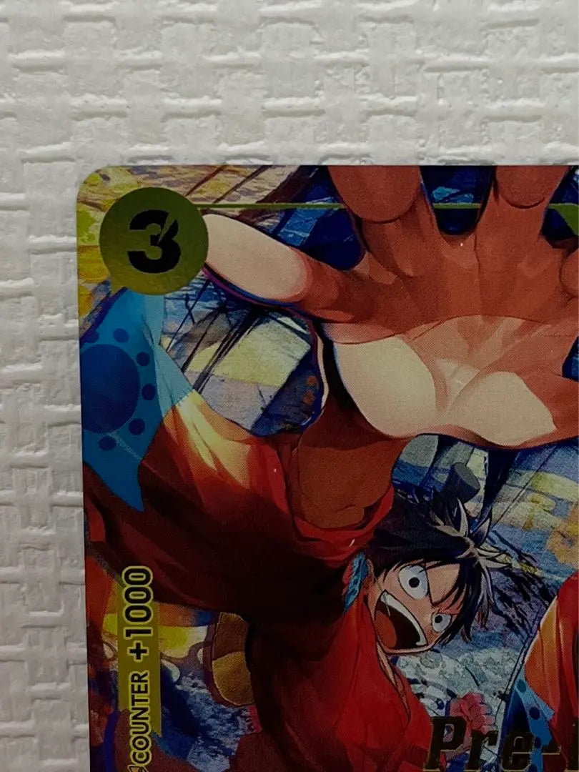 One Piece One Piece Card Luffy Victor Prerelease English Version Overseas Version