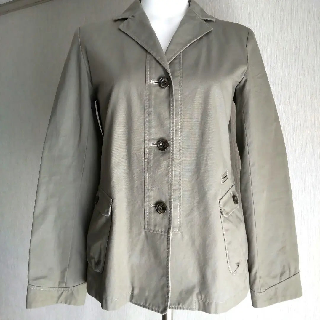 Good condition [MELROSE] Khaki tailored jacket, size L