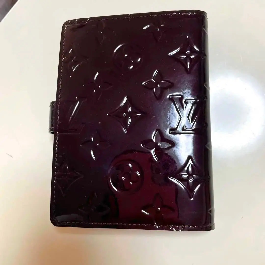 Genuine, unused, Louis Vuitton, Monogram, notebook cover, Vernis, Agenda