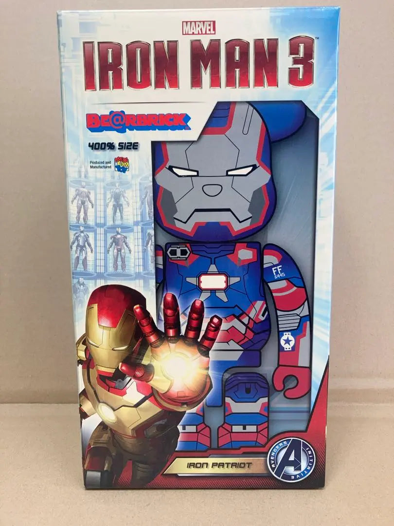 IRON PATRIOT BE@RBRICK 400 Bear Brick Patrio