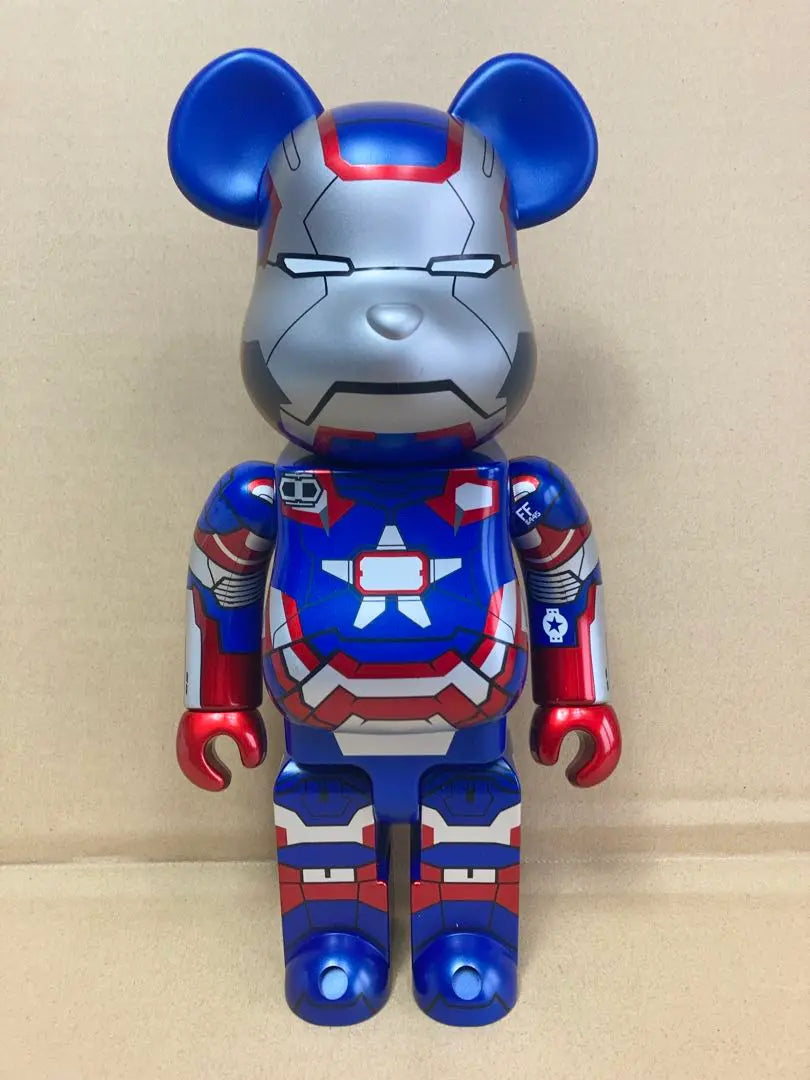 IRON PATRIOT BE@RBRICK 400 Bear Brick Patrio