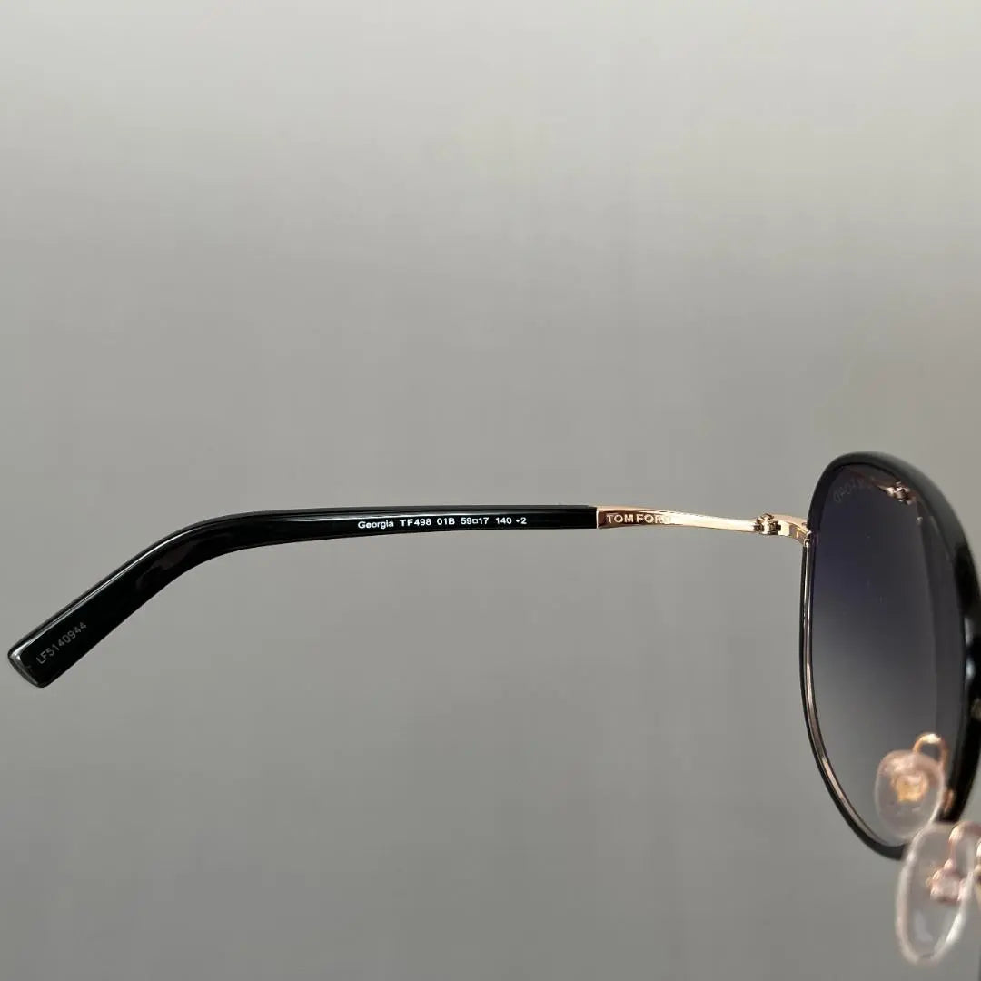 Tom Ford sunglasses black gold black gold grey high brand