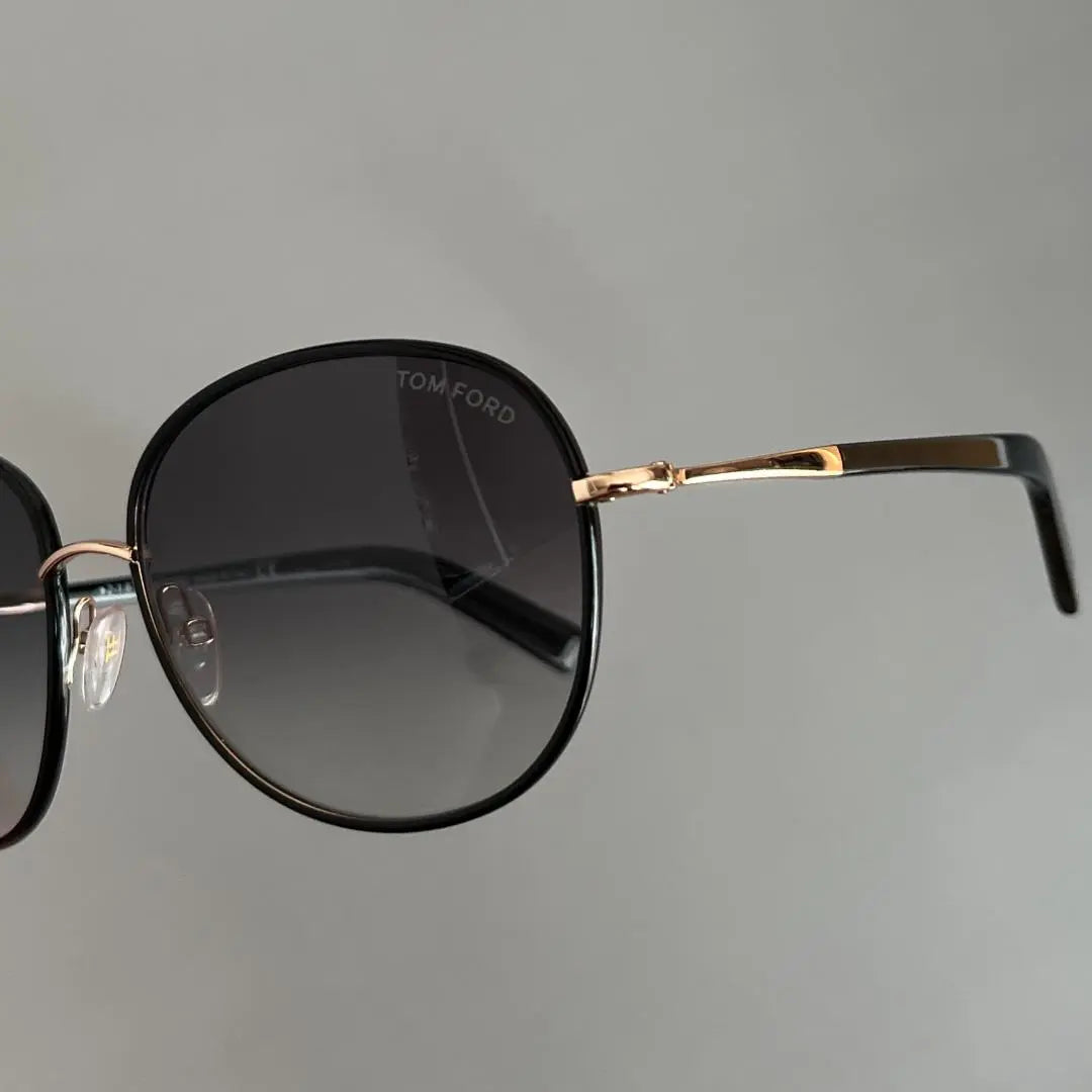 Tom Ford sunglasses black gold black gold grey high brand