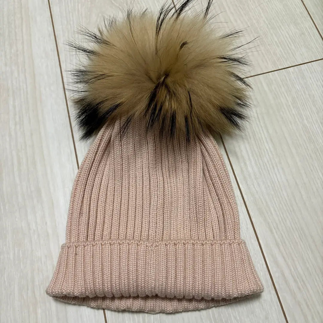 Gorro de punto Moncler Gorro rosa Talla: M | モンクレール ニット帽 ピンク 帽子 ビーニー サイズ:M