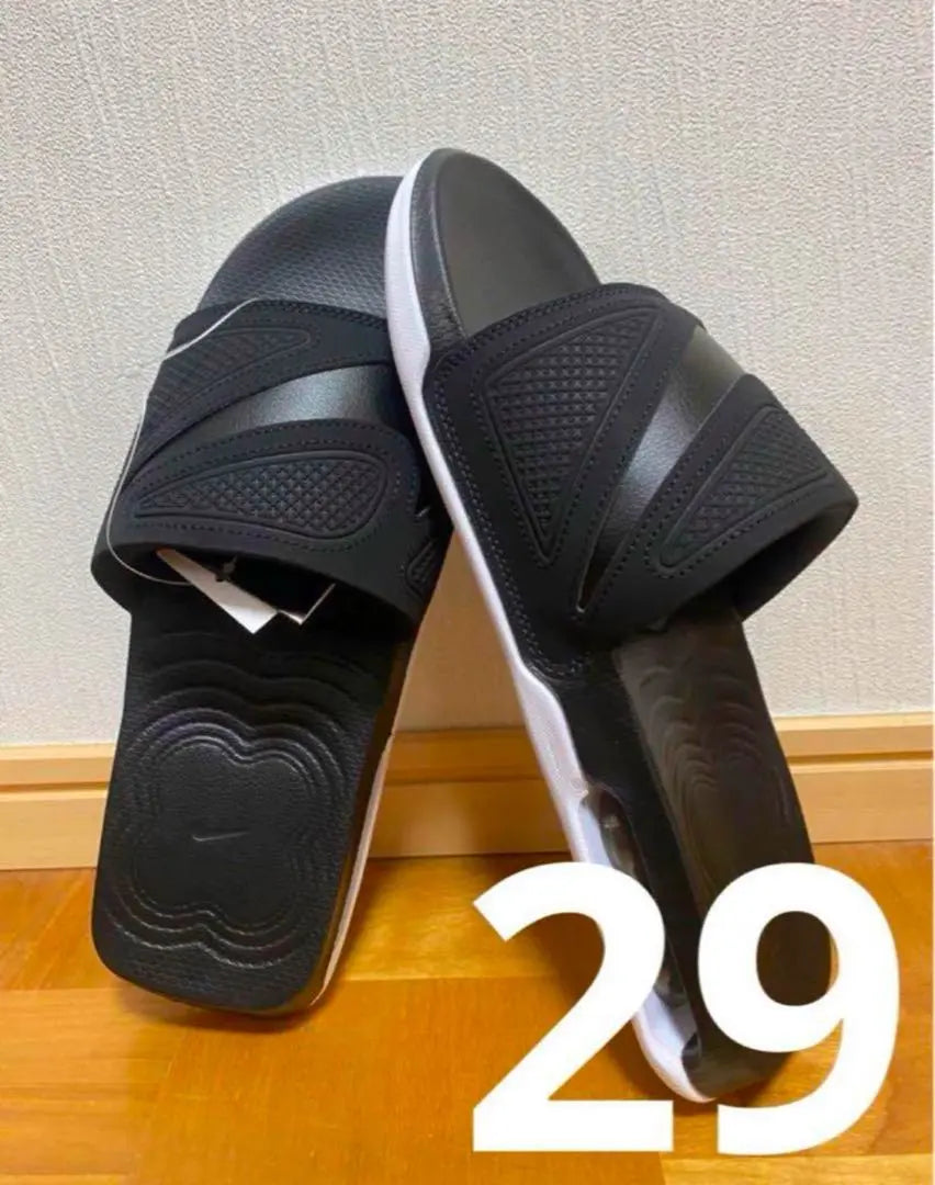 Brand new, unused, 29cm Air Max Sandals, NIKE, Black